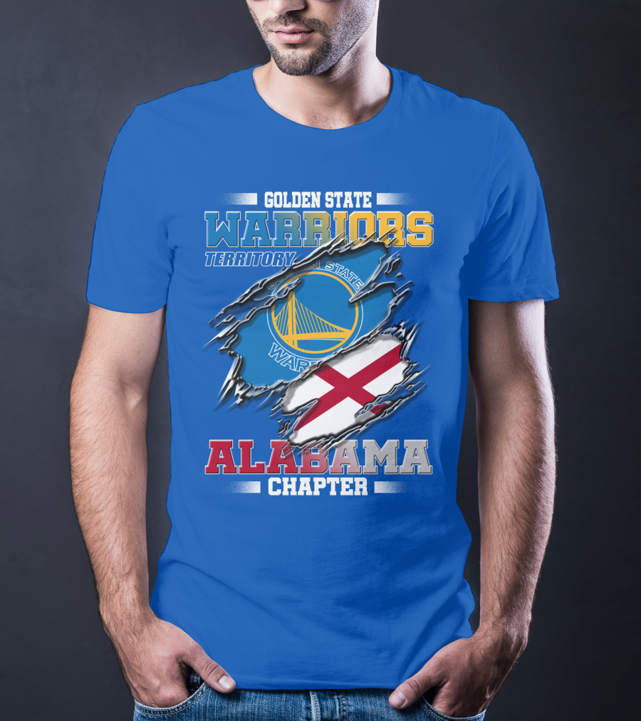 Golden State Warriors Territory Alabama Chapter T-Shirt