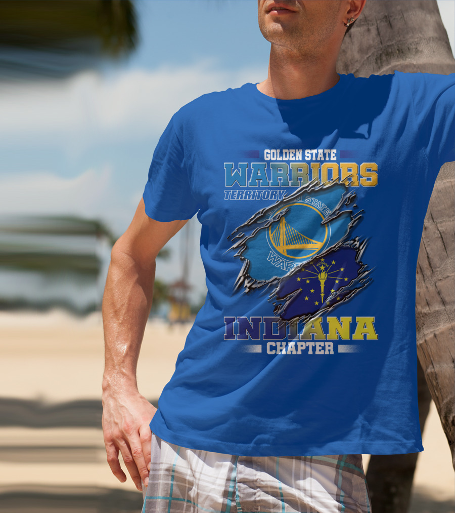Golden State Warriors Territory Indiana Chapter T-Shirt