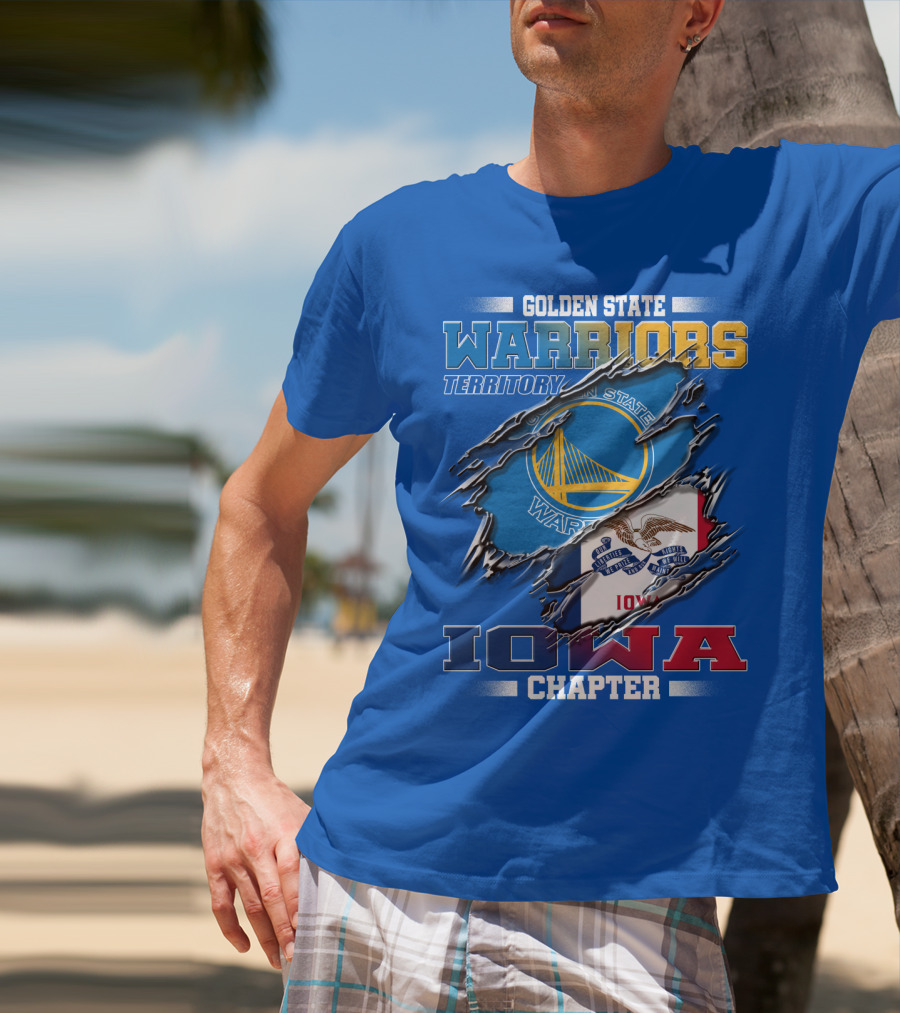 Golden State Warriors Territory Iowa Chapter T-Shirt