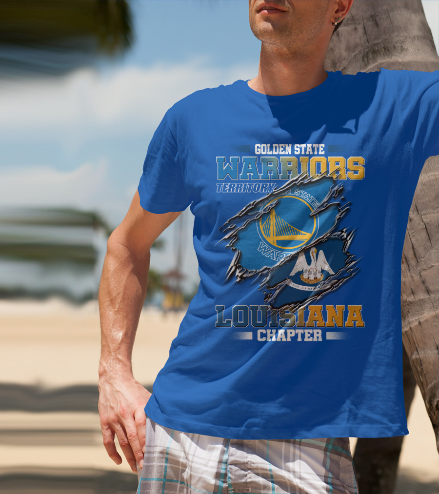 Golden State Warriors Territory Louisiana Chapter T-Shirt