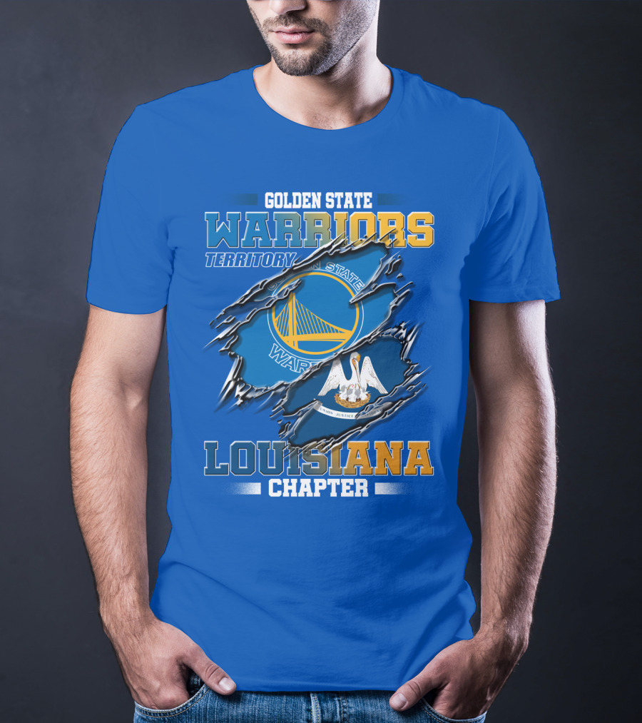 Golden State Warriors Territory Louisiana Chapter T-Shirt