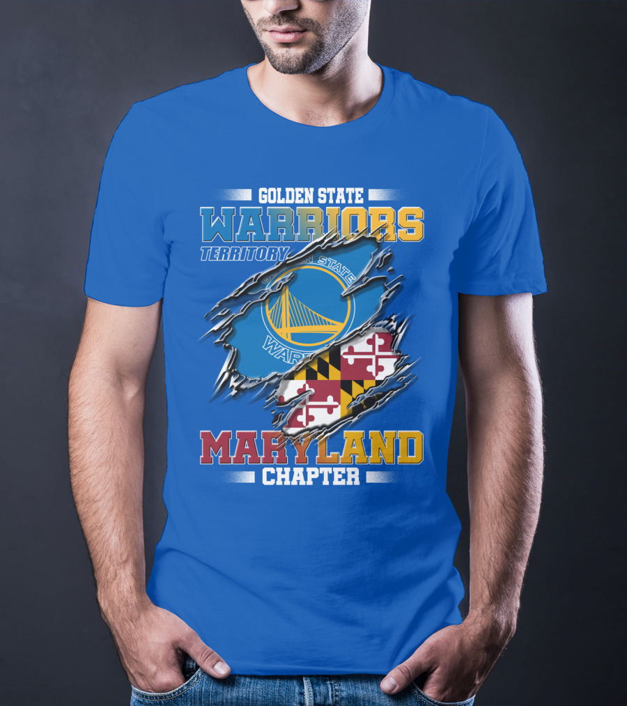 Golden State Warriors Territory Maryland Chapter T-Shirt