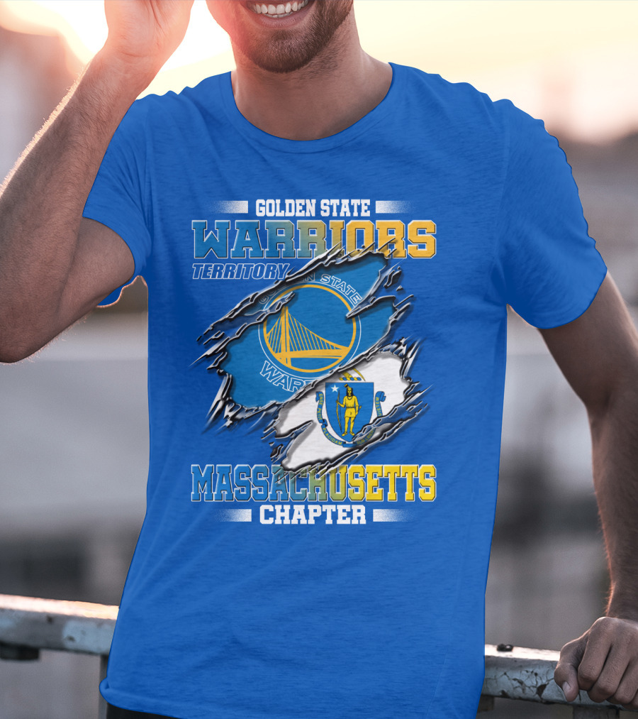 Golden State Warriors Territory Massachusetts Chapter T-Shirt