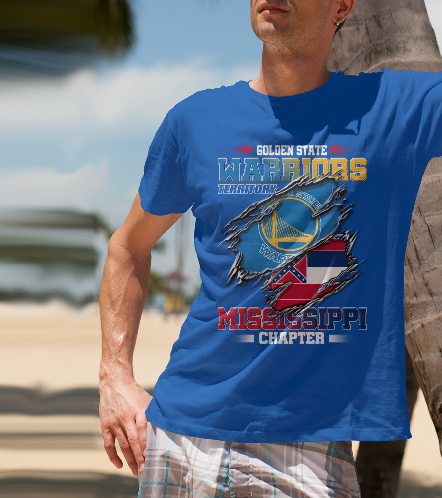 Golden State Warriors Territory Mississippi Chapter T-Shirt