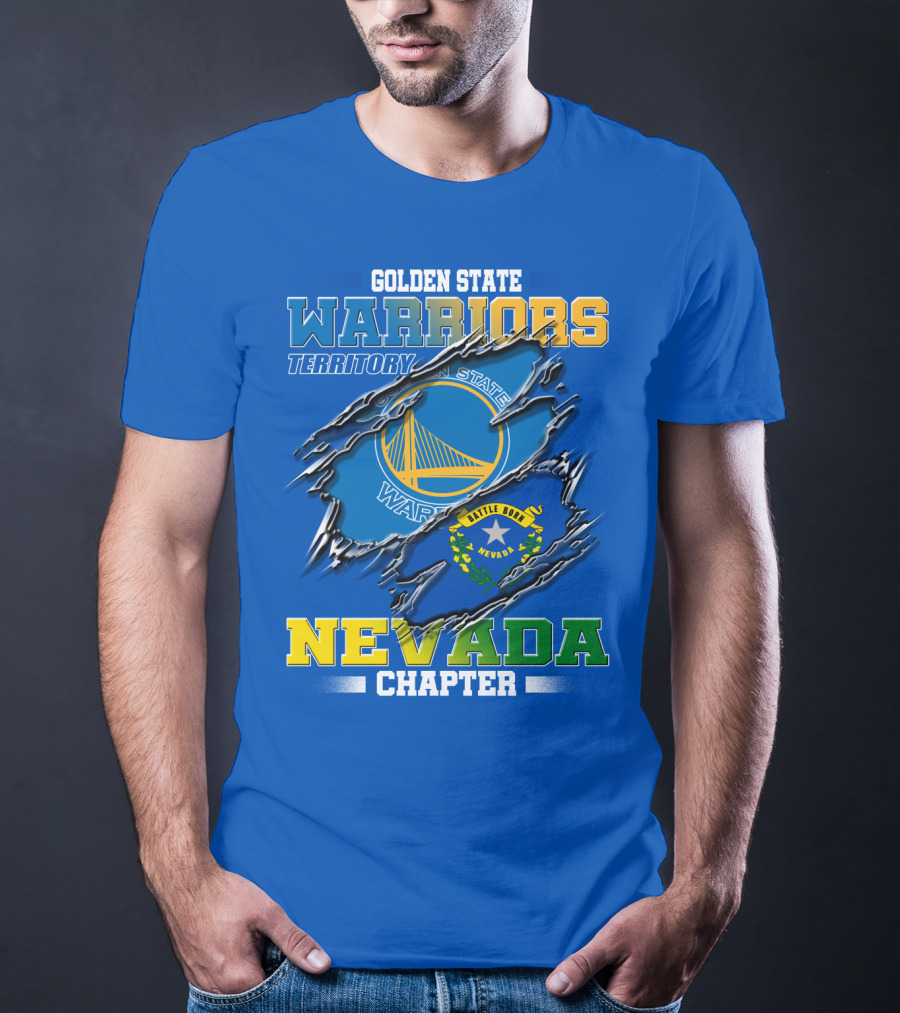 Golden State Warriors Territory Nevada Chapter Battle Born T-Shirt