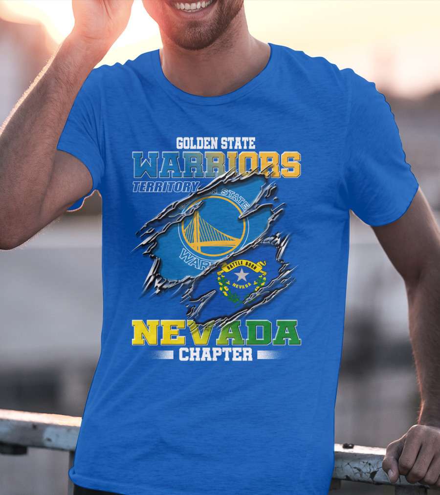 Golden State Warriors Territory Nevada Chapter Battle Born T-Shirt