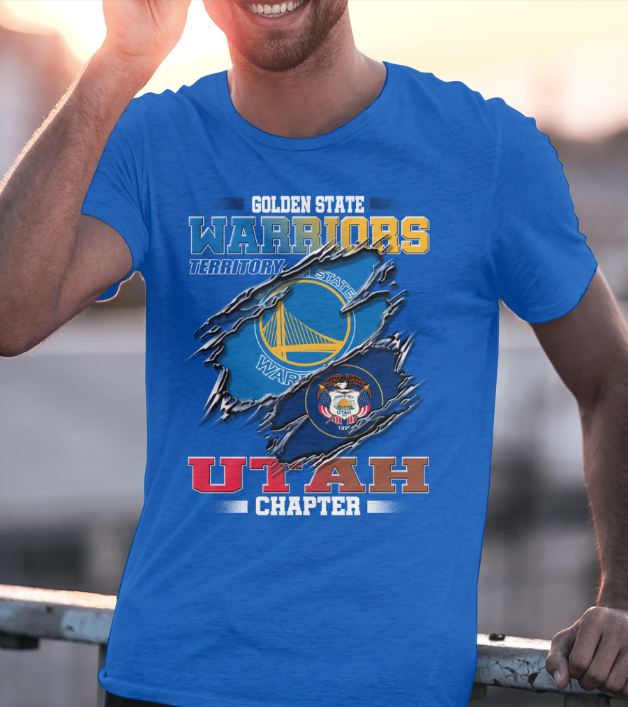 Golden State Warriors Territory Utah Chapter T-Shirt