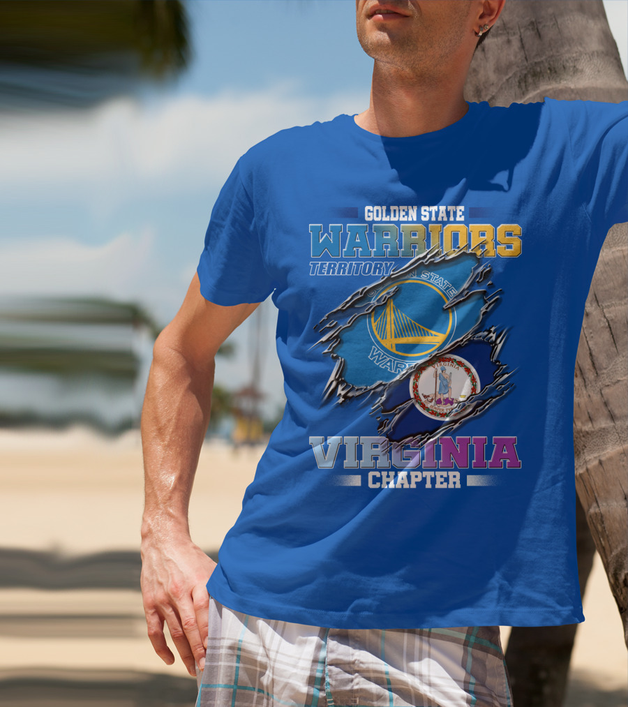 Golden State Warriors Territory Virginia Chapter T-Shirt