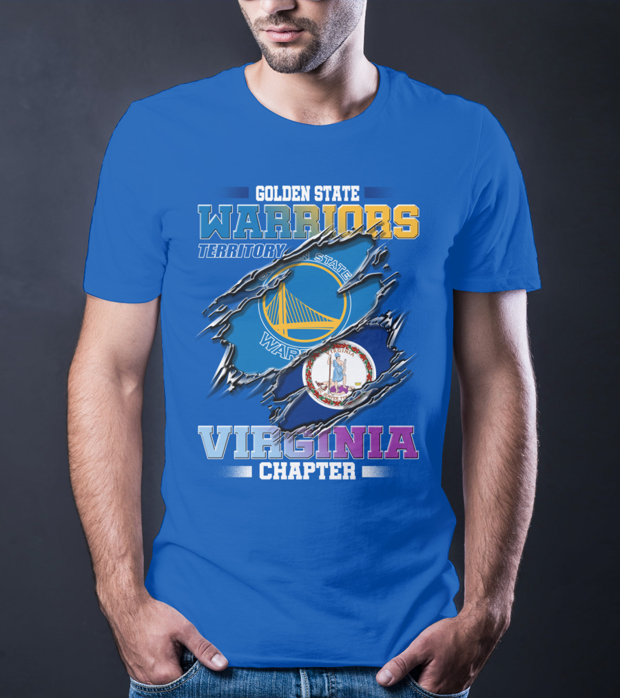 Golden State Warriors Territory Virginia Chapter T-Shirt