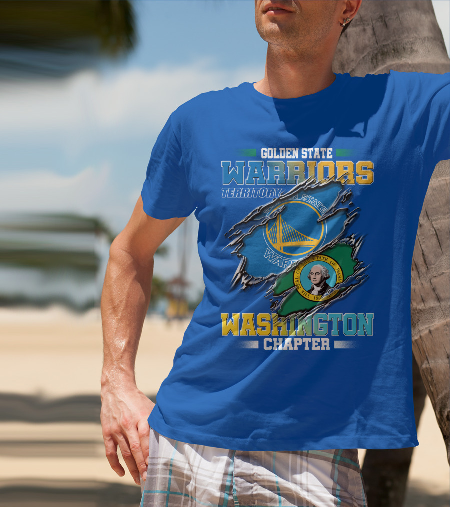 Golden State Warriors Territory Washington Chapter T-Shirt