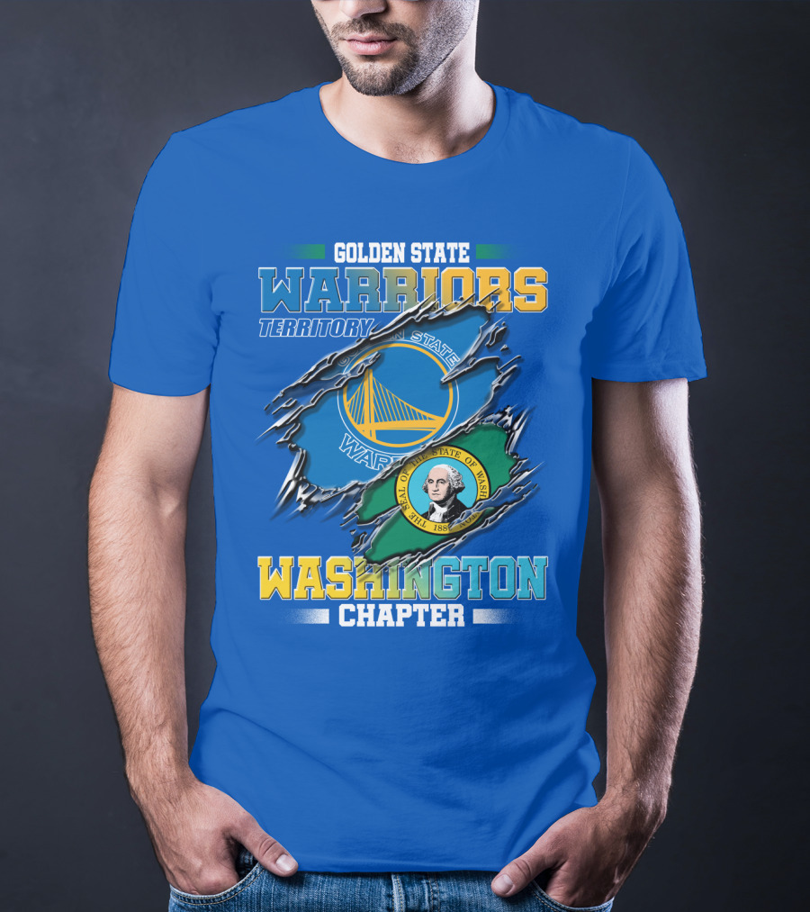 Golden State Warriors Territory Washington Chapter T-Shirt