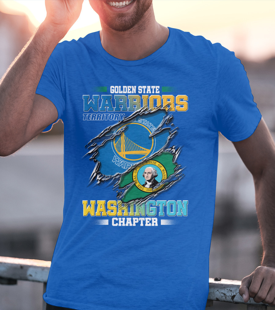 Golden State Warriors Territory Washington Chapter T-Shirt