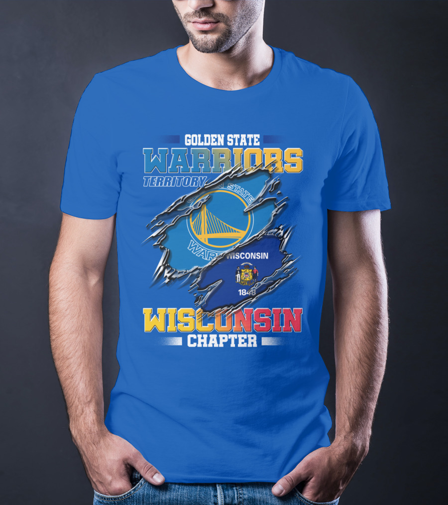 Golden State Warriors Territory Wisconsin Chapter T-Shirt