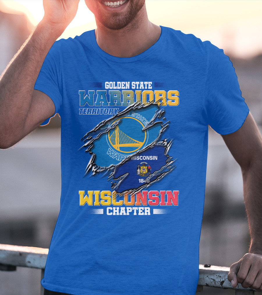 Golden State Warriors Territory Wisconsin Chapter T-Shirt
