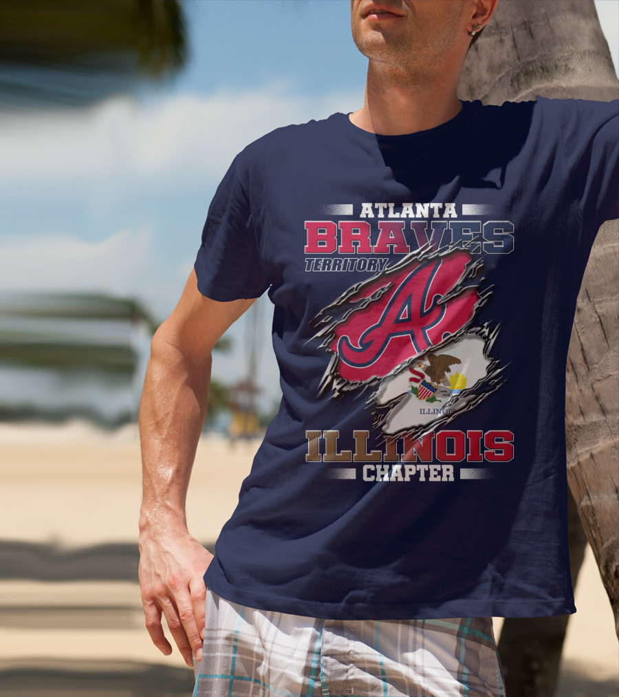 Atlanta Braves Territory Illinois Chapter T-Shirt