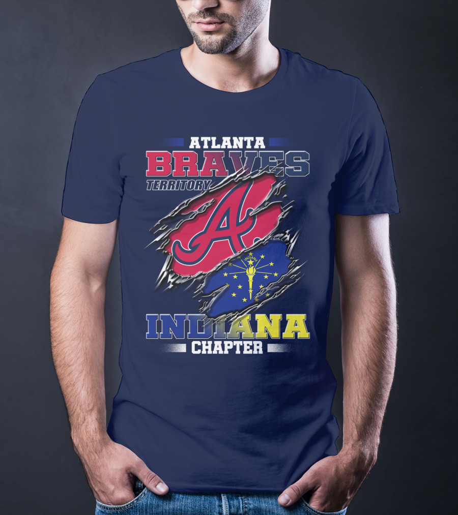 Atlanta Braves Territory Indiana Chapter T-Shirt