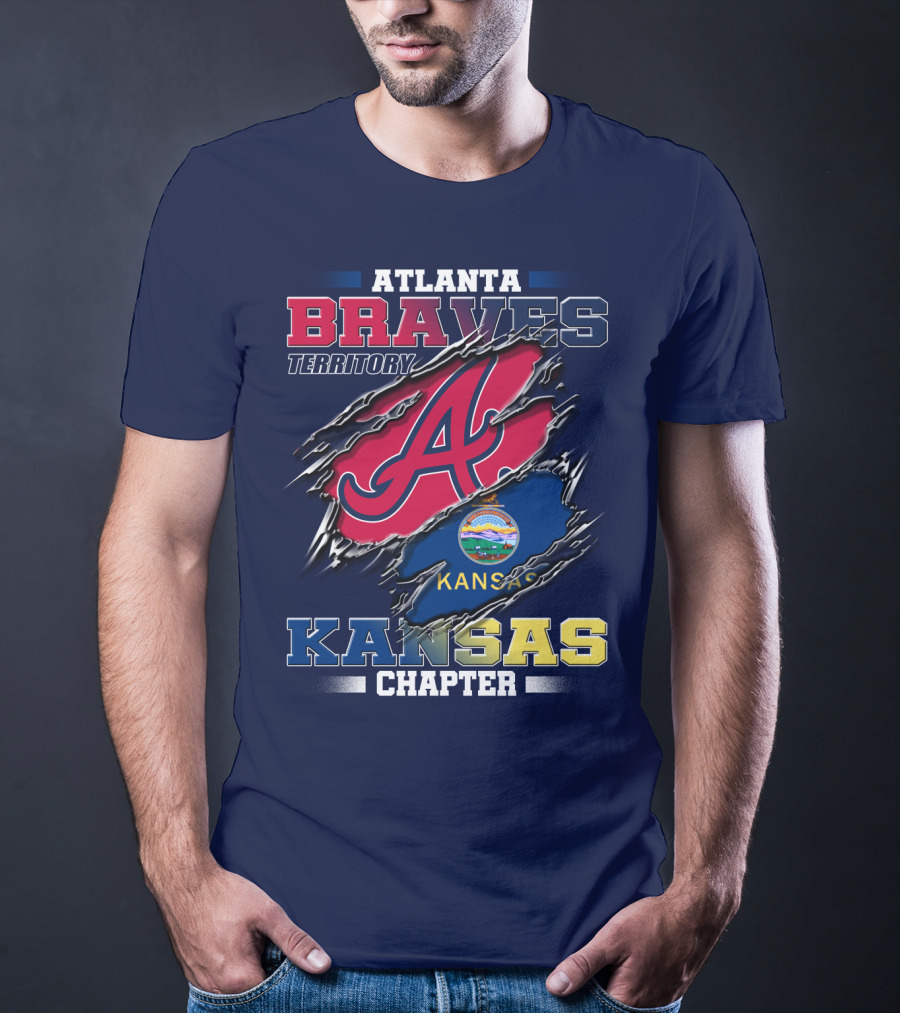 Atlanta Braves Territory Kansas Chapter T-Shirt