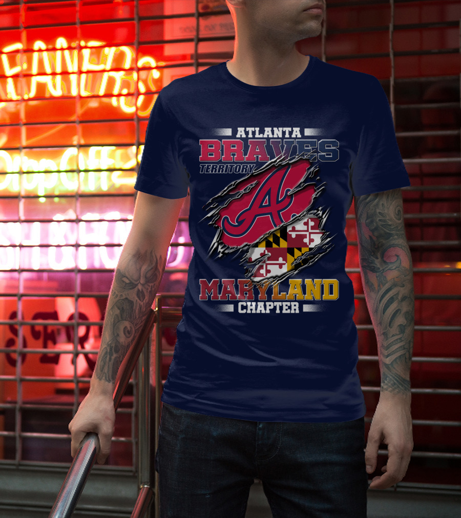 Atlanta Braves Territory Maryland Chapter T-Shirt