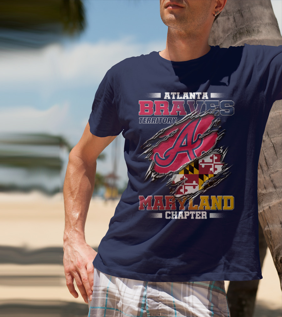 Atlanta Braves Territory Maryland Chapter T-Shirt