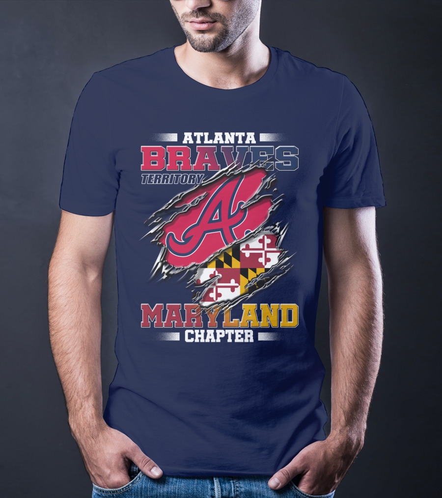 Atlanta Braves Territory Maryland Chapter T-Shirt