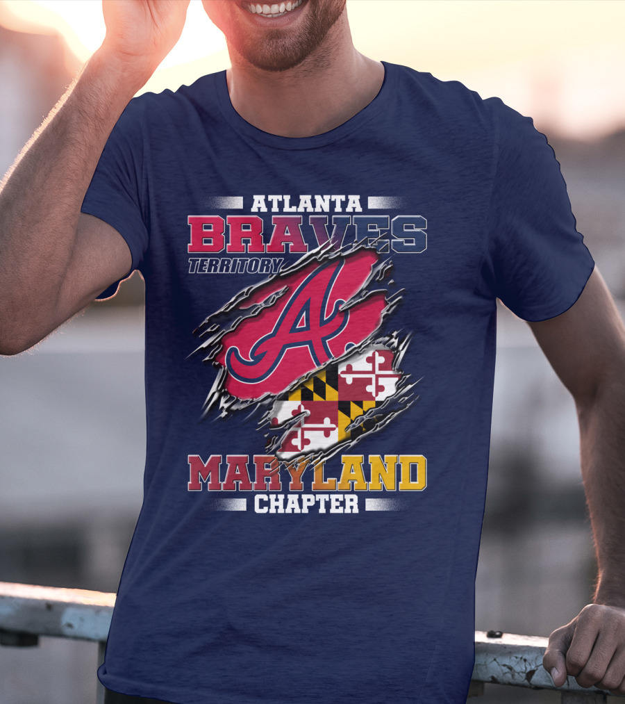 Atlanta Braves Territory Maryland Chapter T-Shirt