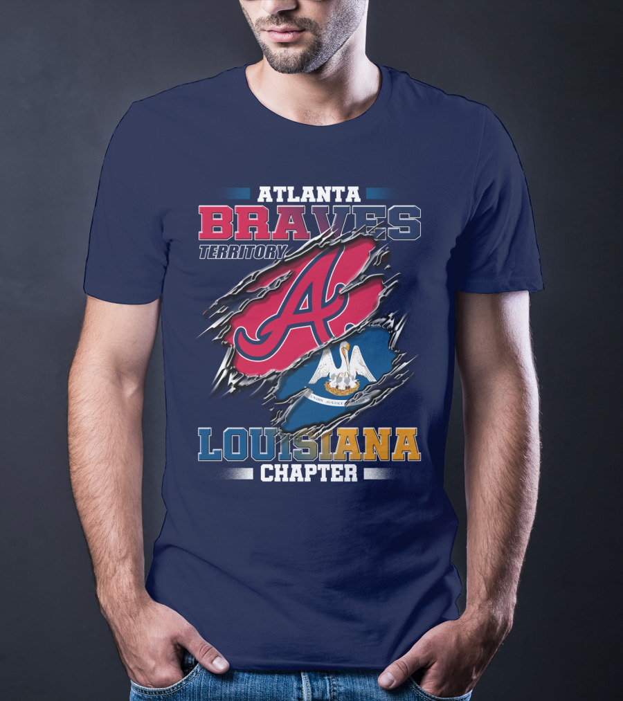 Atlanta Braves Territory Louisiana Chapter T-Shirt