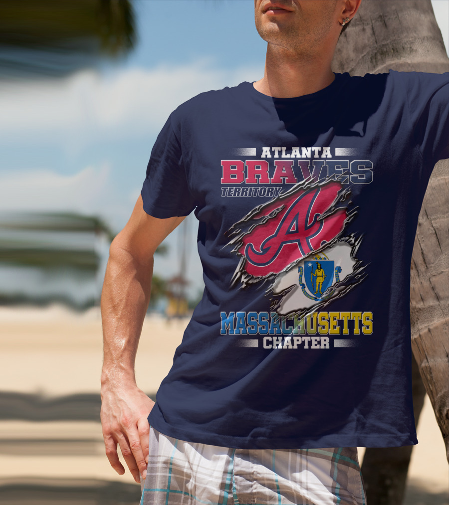Atlanta Braves Territory Massachusetts Chapter T-Shirt
