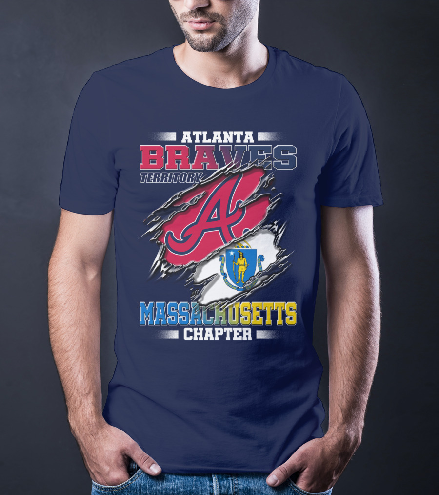 Atlanta Braves Territory Massachusetts Chapter T-Shirt