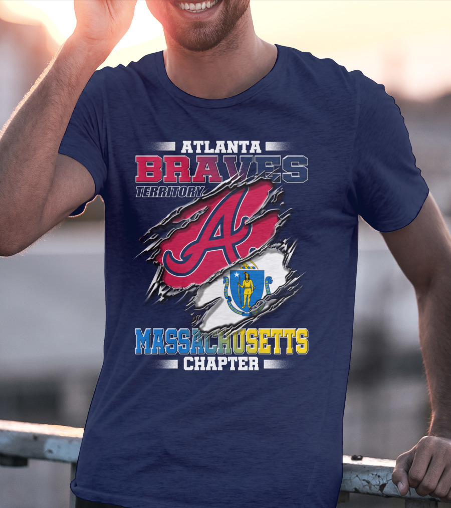 Atlanta Braves Territory Massachusetts Chapter T-Shirt