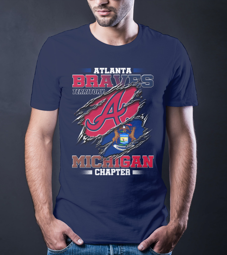 Atlanta Braves Territory Michigan Chapter T-Shirt