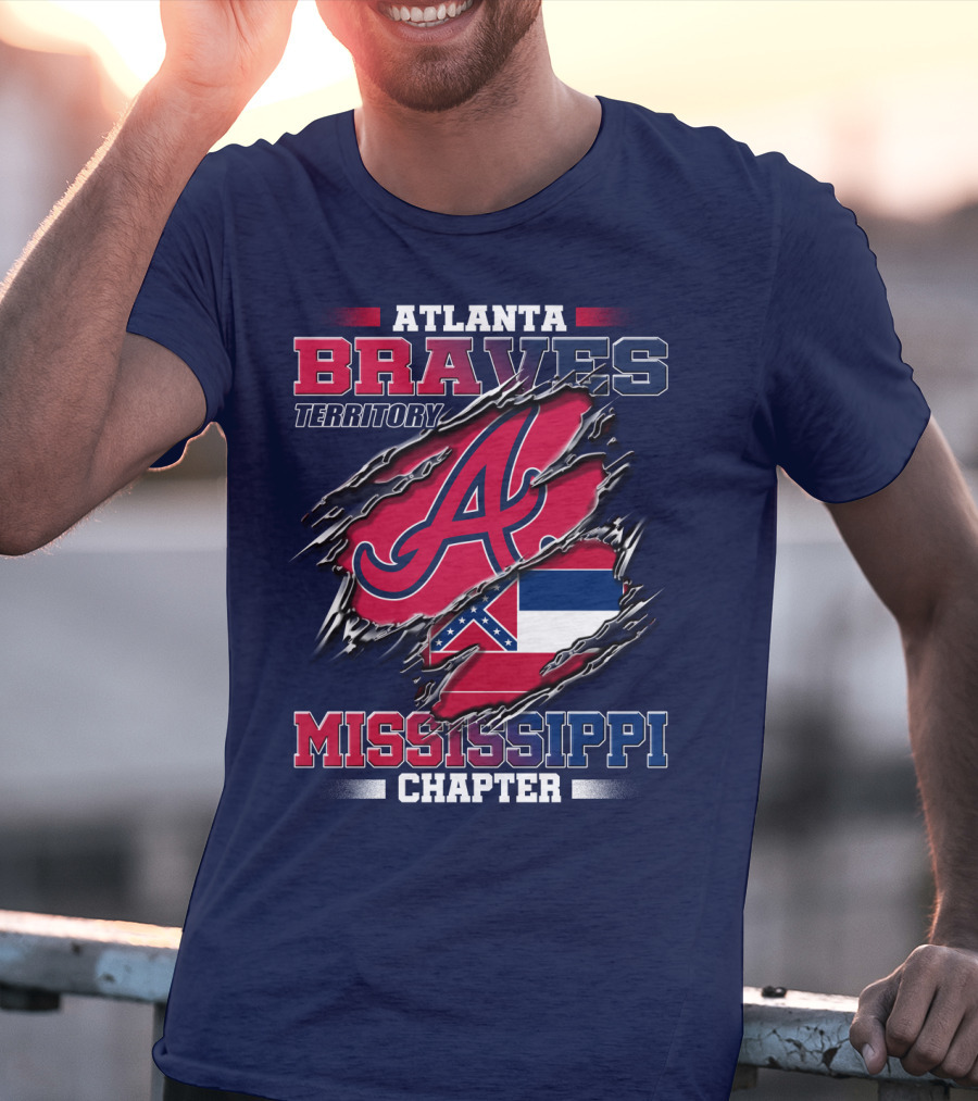 Atlanta Braves Territory Mississippi Chapter T-Shirt