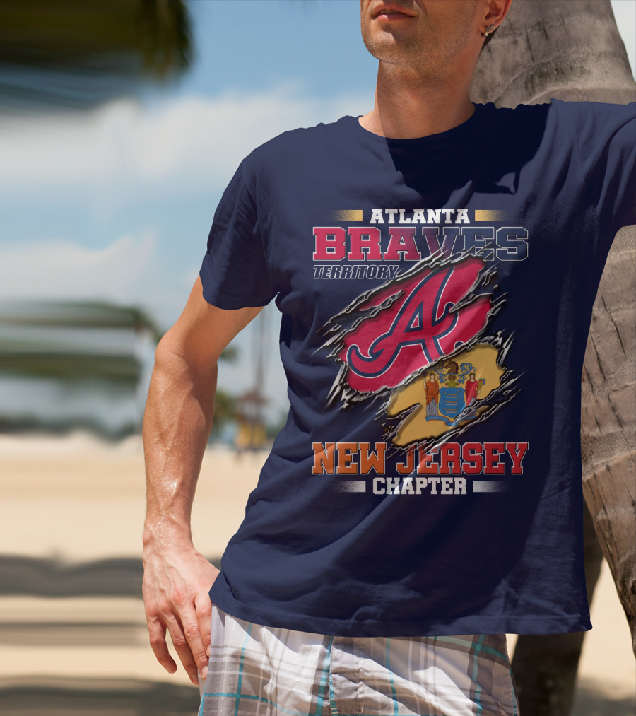 Atlanta Braves Territory New Jersey Chapter T-Shirt