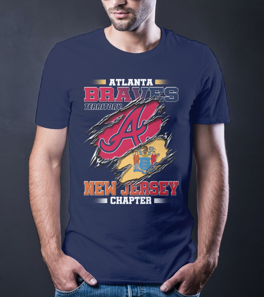 Atlanta Braves Territory New Jersey Chapter T-Shirt