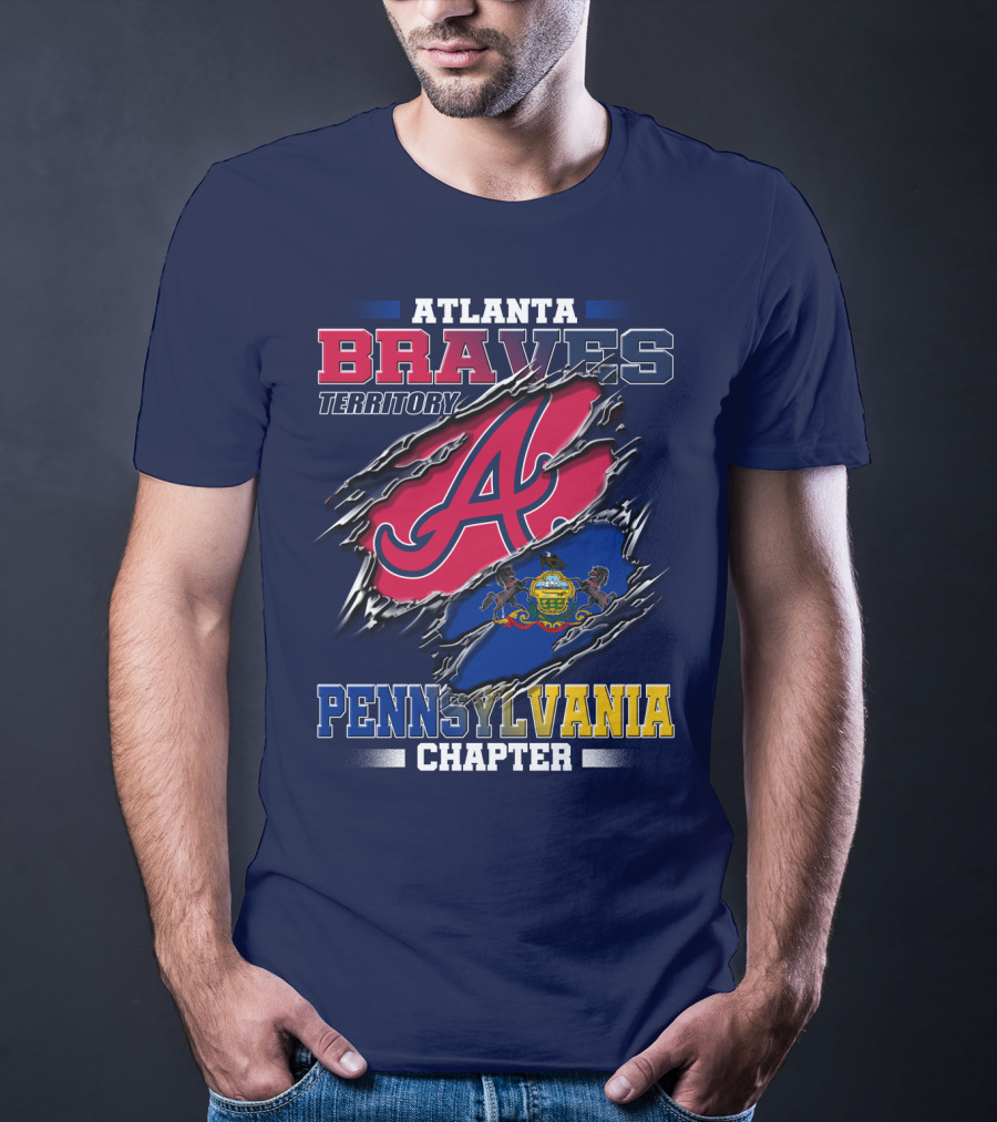 Atlanta Braves Territory Pennsylvania Chapter T-Shirt