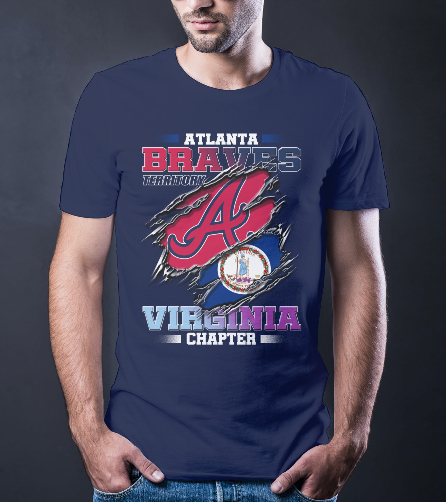Atlanta Braves Territory Virginia Chapter T-Shirt
