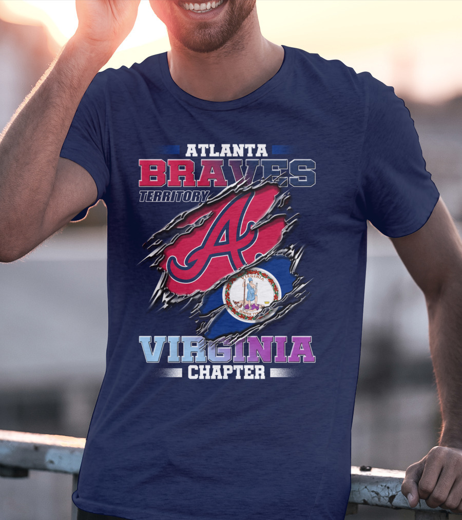 Atlanta Braves Territory Virginia Chapter T-Shirt
