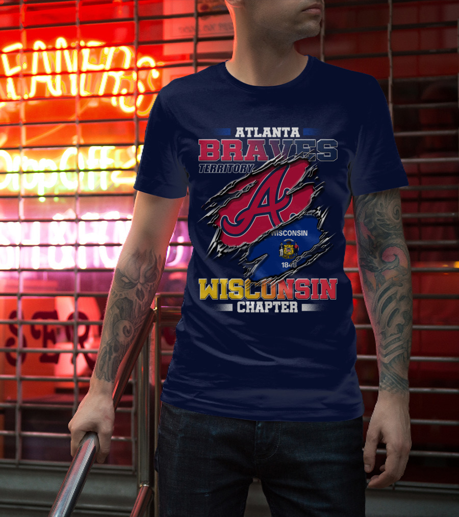 Atlanta Braves Territory Wisconsin Chapter 1848 T-Shirt