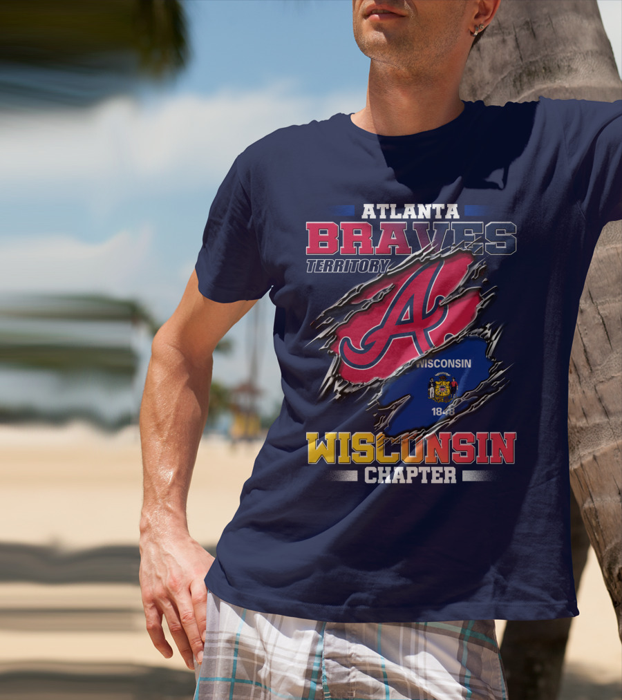 Atlanta Braves Territory Wisconsin Chapter 1848 T-Shirt