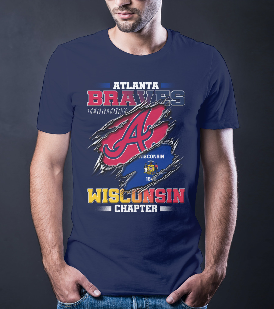 Atlanta Braves Territory Wisconsin Chapter 1848 T-Shirt