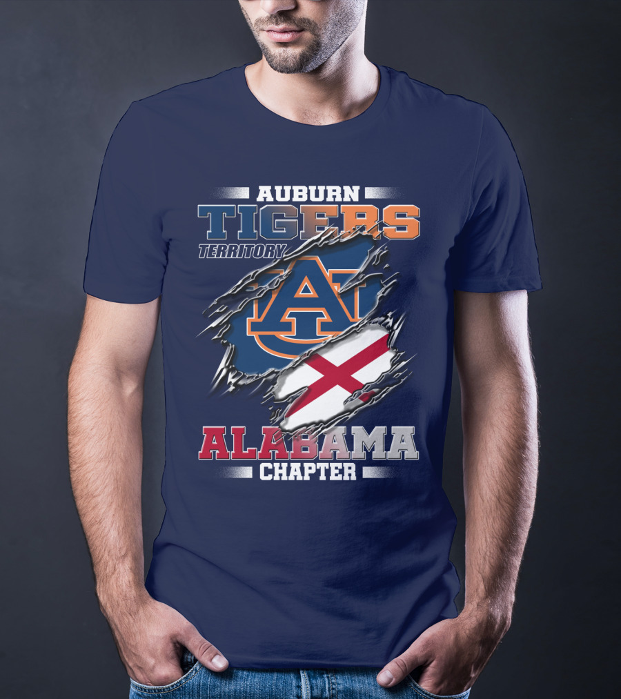 Auburn Tigers Territory Alabama Chapter T-Shirt