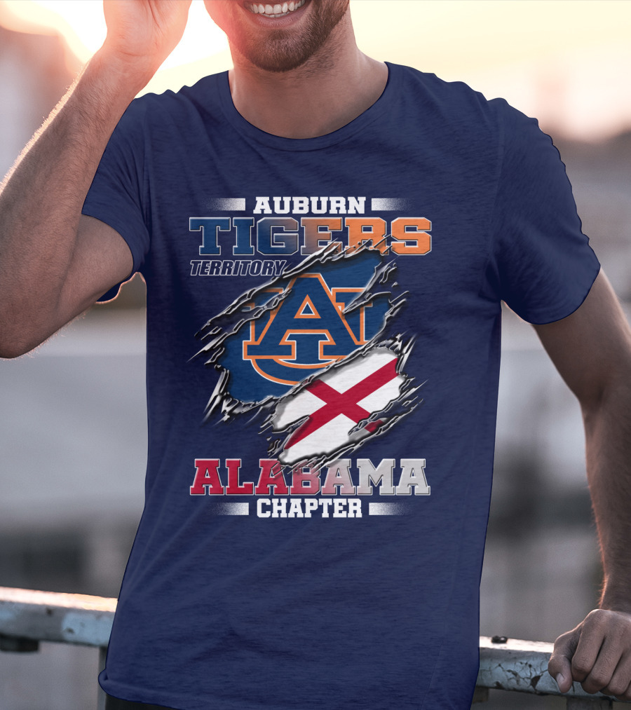 Auburn Tigers Territory Alabama Chapter T-Shirt