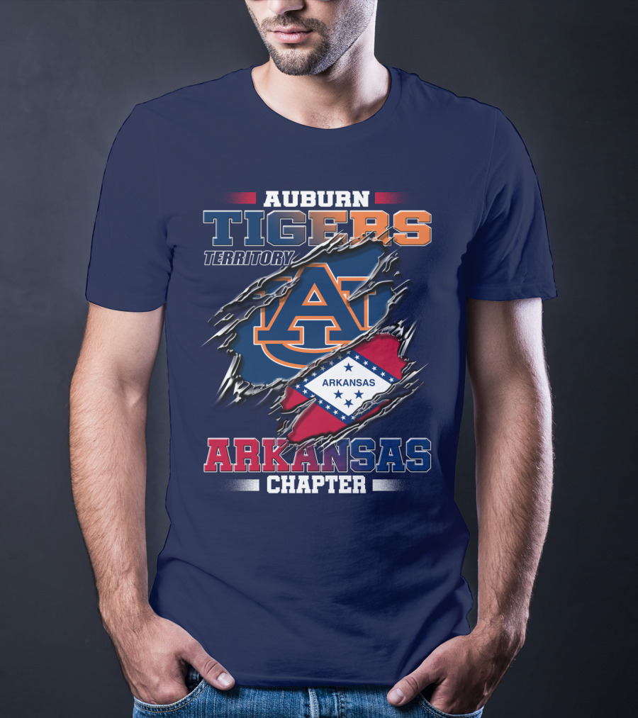 Auburn Tigers Territory Arkansas Chapter T-Shirt