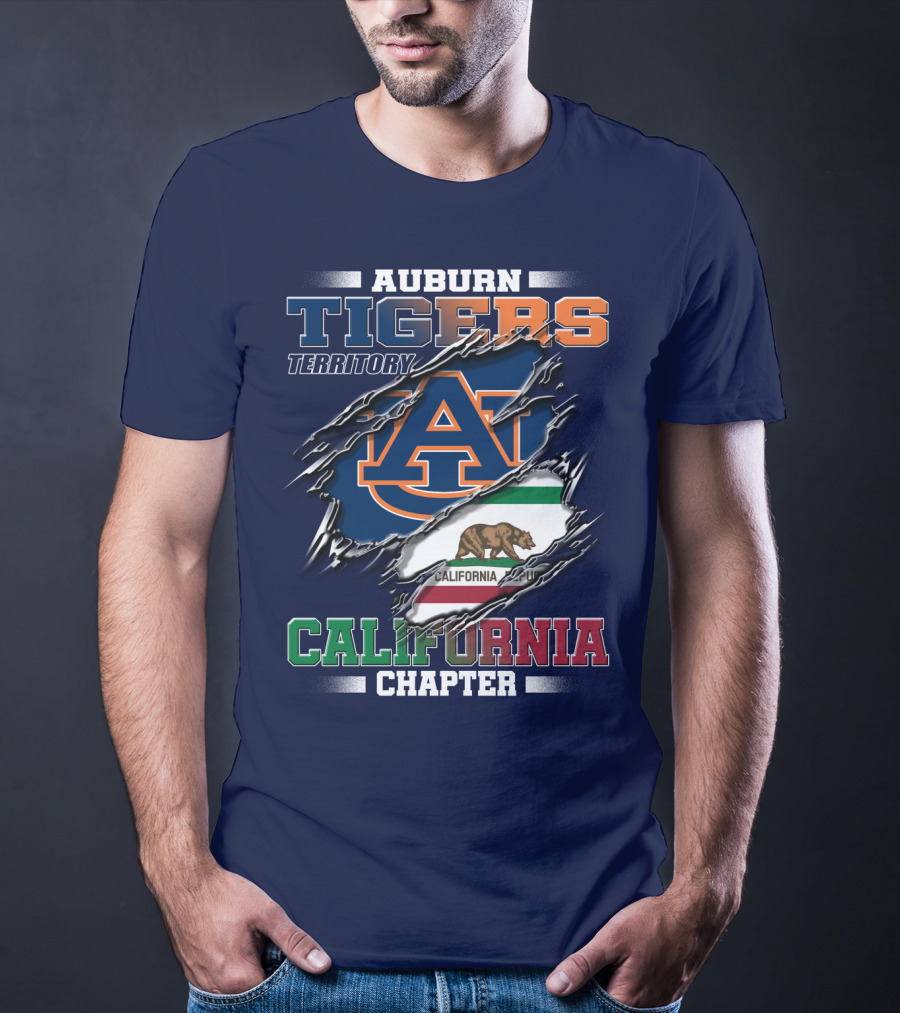 Auburn Tigers Territory California Chapter T-Shirt