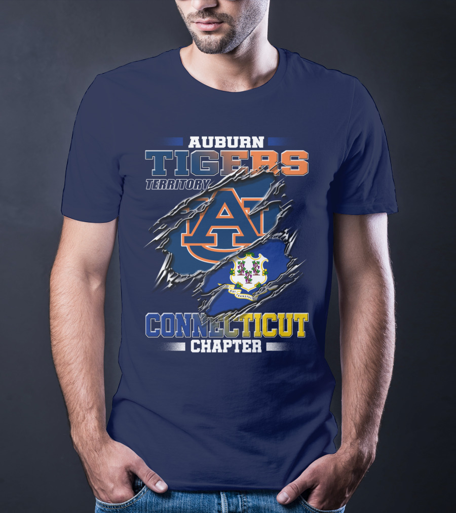 Auburn Tigers Territory Connecticut Chapter T-Shirt