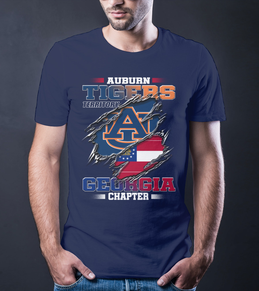 Auburn Tigers Territory Georgia Chapter T-Shirt