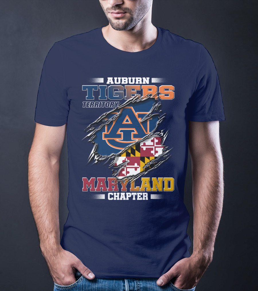 Auburn Tigers Territory Maryland Chapter T-Shirt