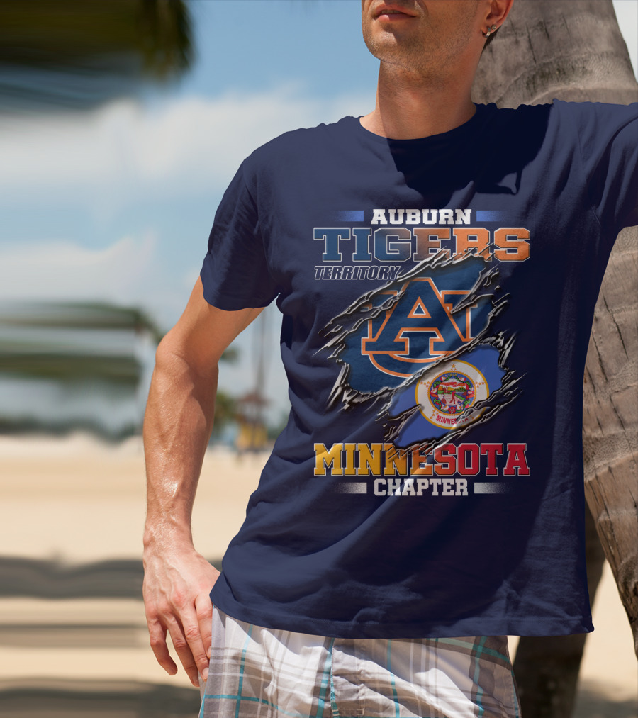Auburn Tigers Territory Minnesota Chapter T-Shirt