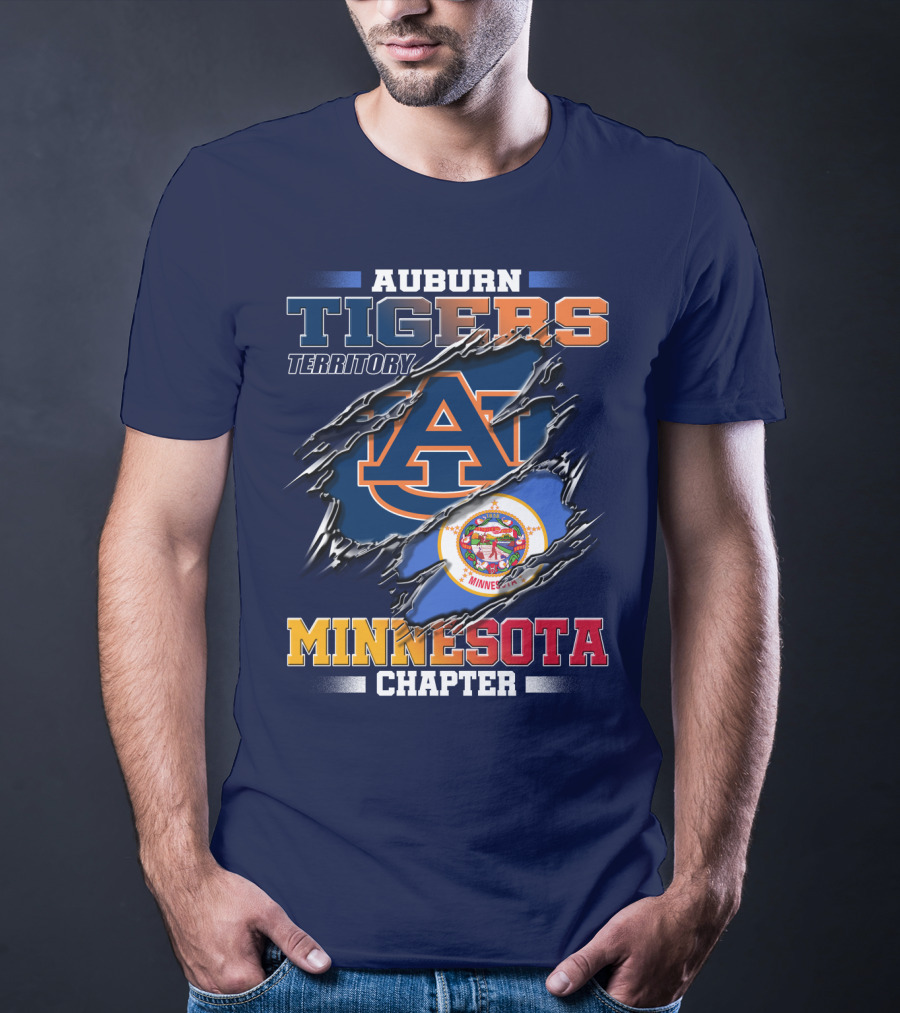 Auburn Tigers Territory Minnesota Chapter T-Shirt