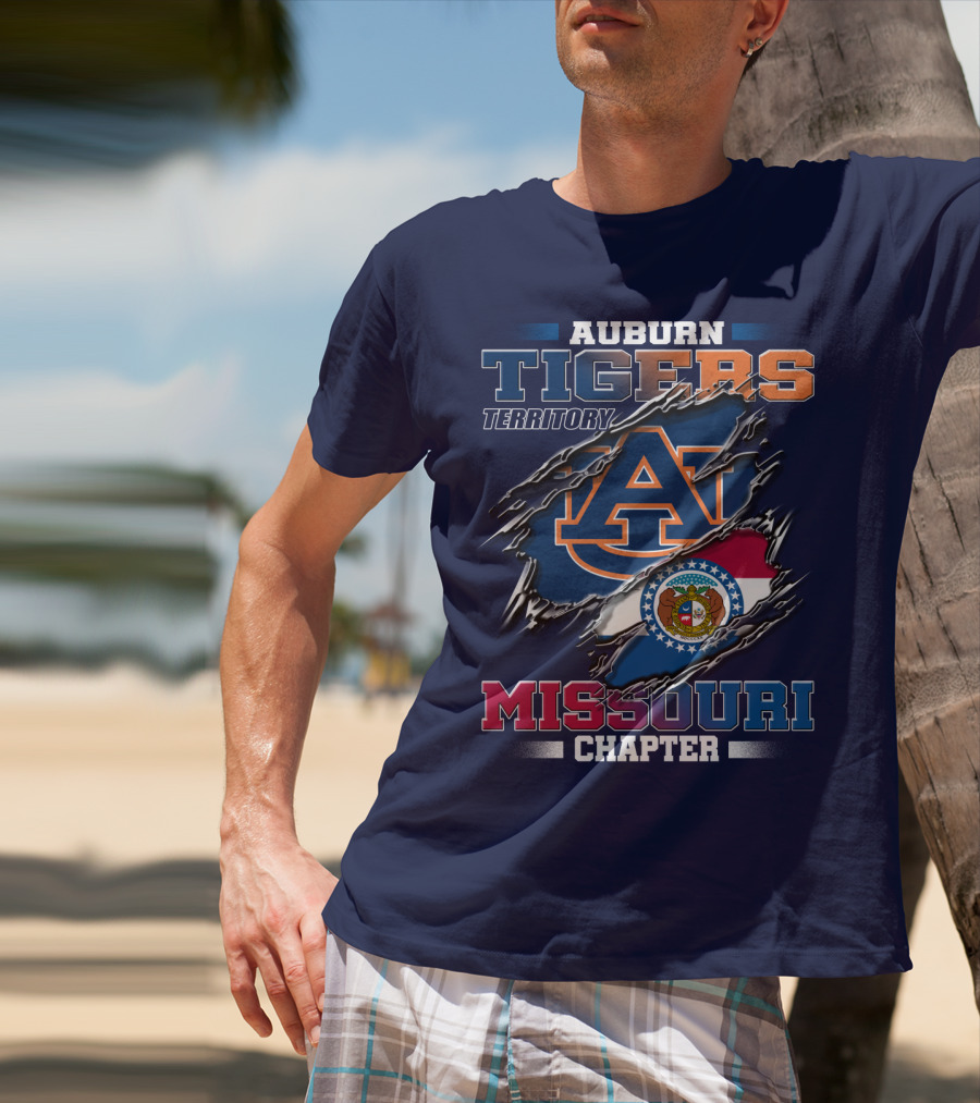 Auburn Tigers Territory Missouri Chapter T-Shirt