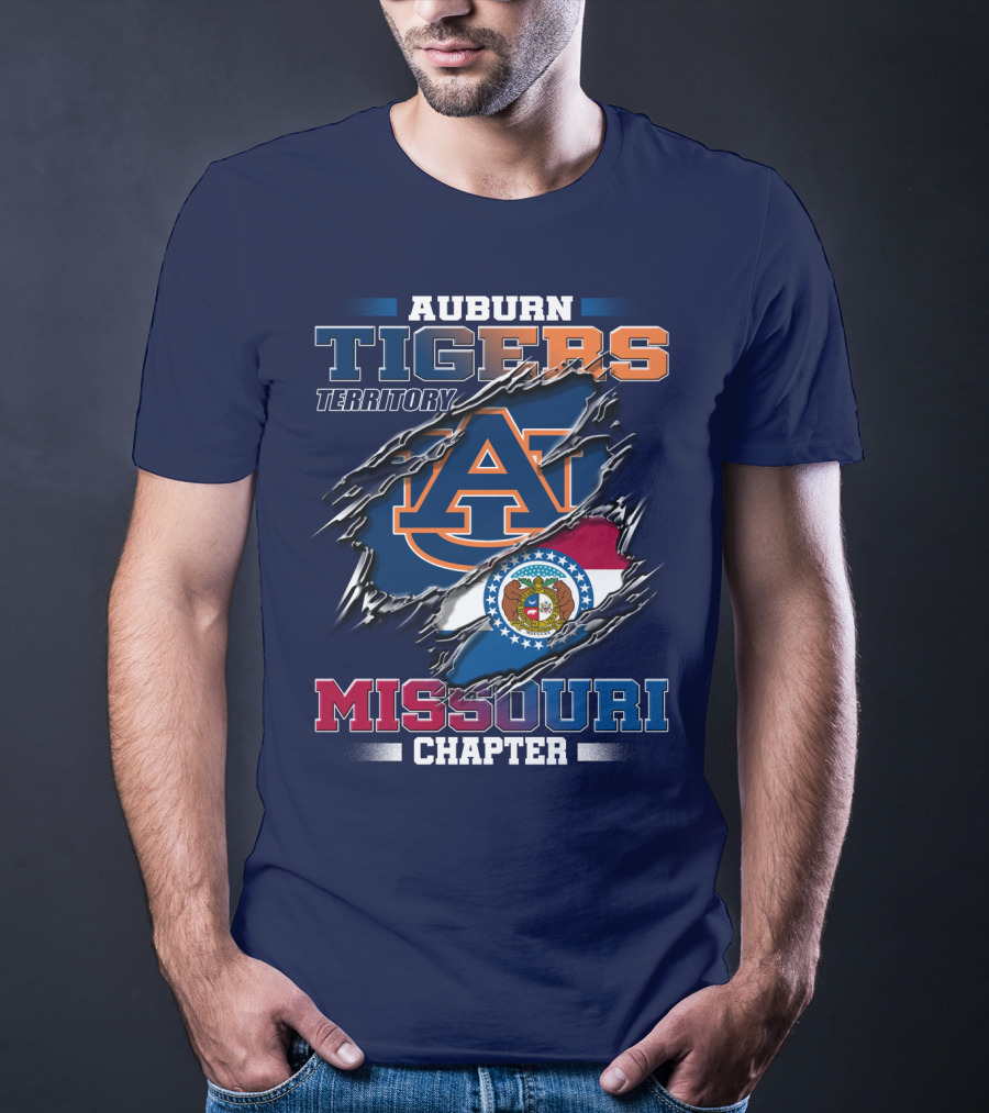 Auburn Tigers Territory Missouri Chapter T-Shirt